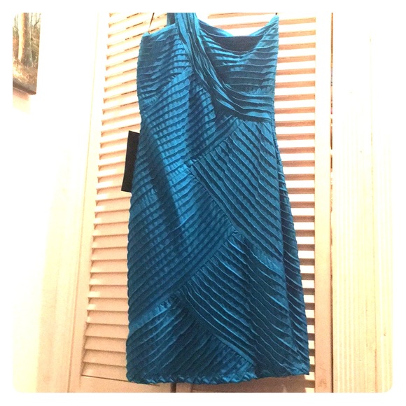 Brand New BeBe dress-turquoise blue - green - Picture 1 of 8